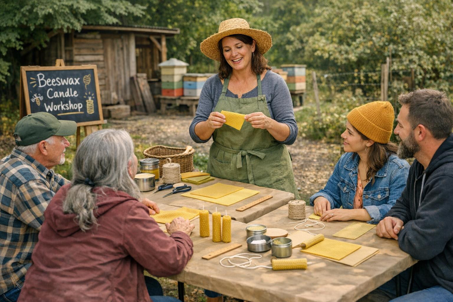 Moveable workshop brings beewax crafts and a more sustainable ...