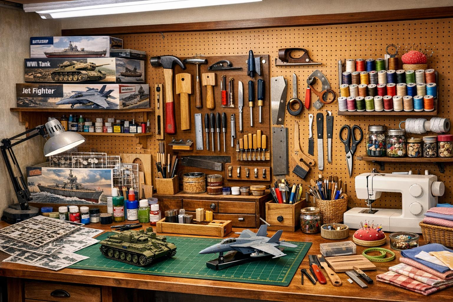 Precise means to achieve better results     Mudelism utilities , durable  wood tools  and high quality  sewing utensils  create a basis for enjoyable and effect