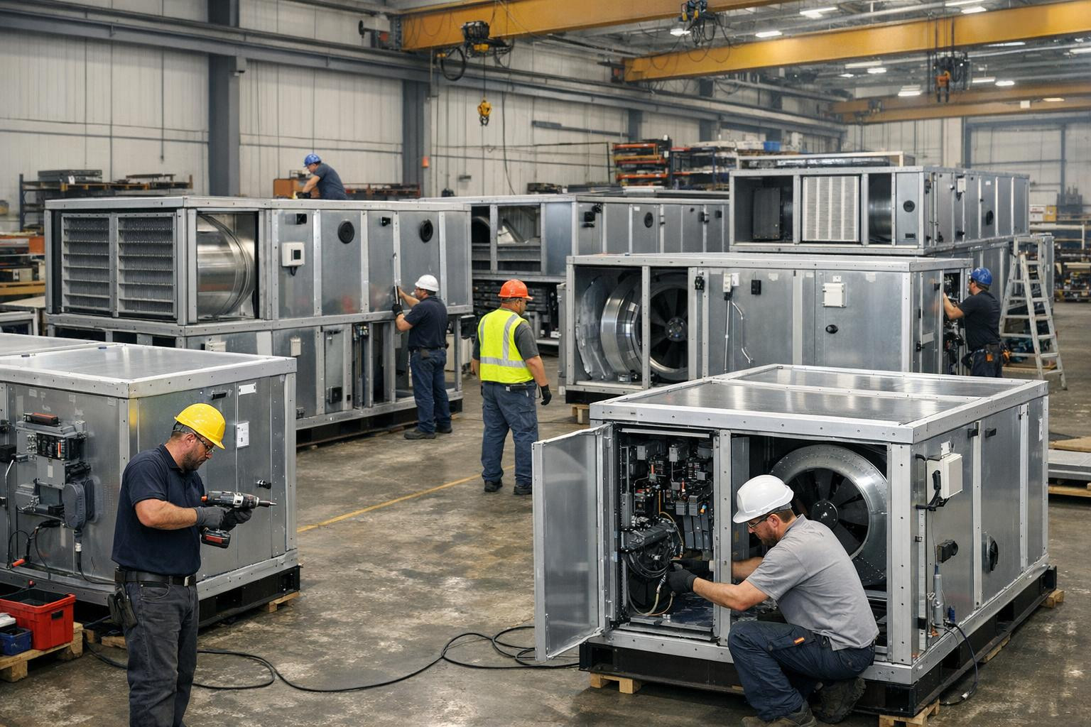 Modular AHU: Advanced scalable ventilation for project solutions     Modular AHU  offers a flexible and efficient way to implement ventilation of large building