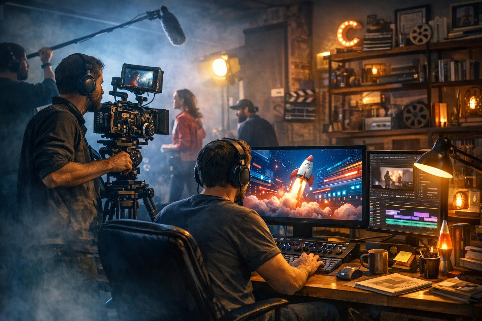 Loo lugu, mis valib tähelepanu — täisteenindus videotootmine ja postproduktsioon   Videotootmine ja postproduktsioon  ühendab strateegilise loo, professionaalse