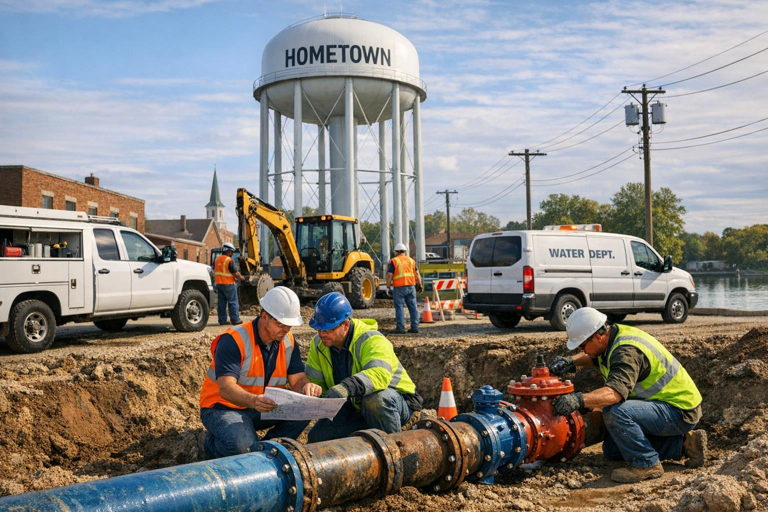 Pure water and functioning sewerage - the basic pillar of the local environment    Mulgi water services  offers a comprehensive solution from the supply of drin