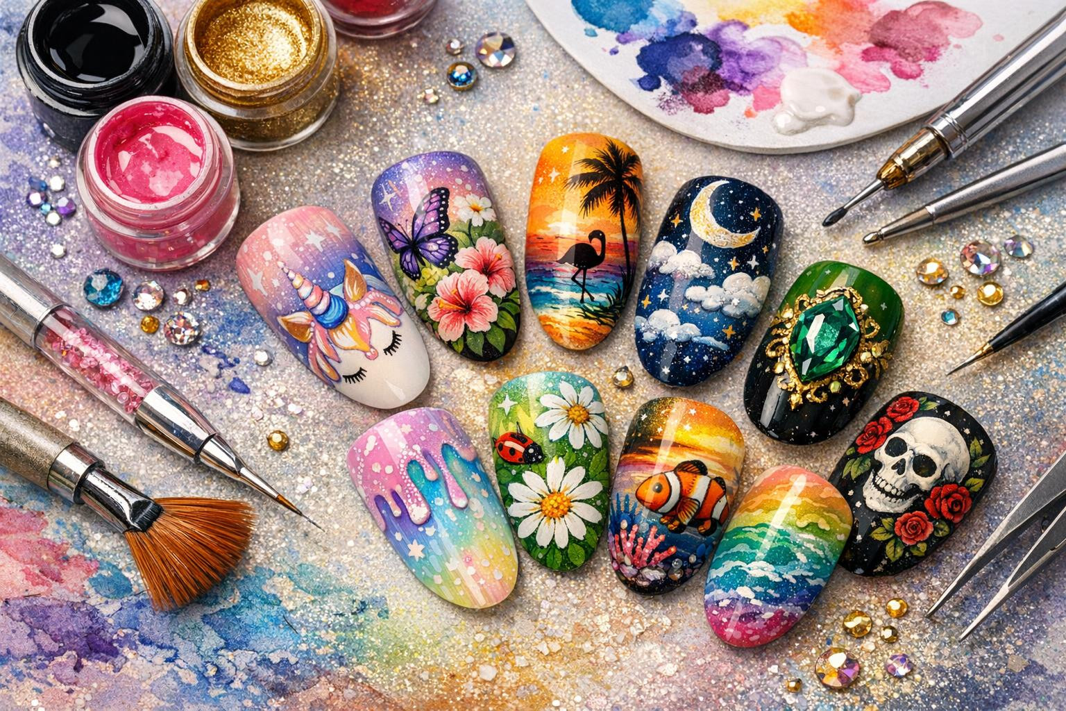 Nail design  combines creativity and technical precision to create unique and long-lasting solutions for each taste. Whether it is a subtle, minimalist effect o