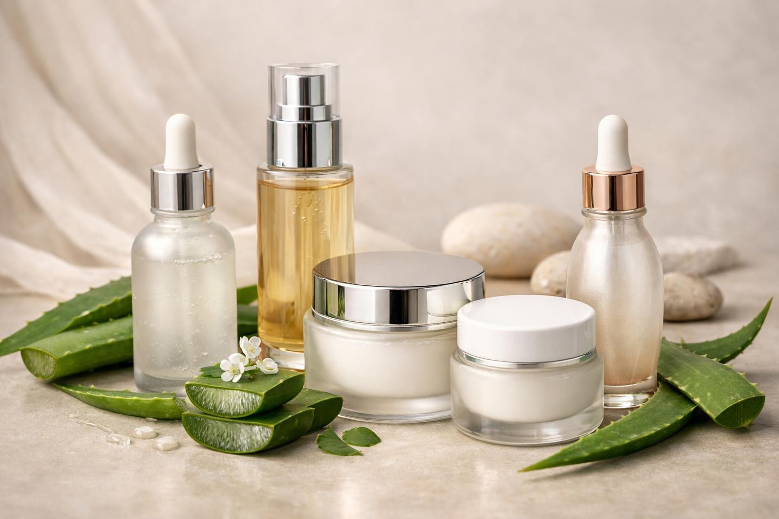 Natural anti-aging care that reduces skin elasticity    Anti-aging   series combines known natural agents and light texture to give the skin a cared look withou