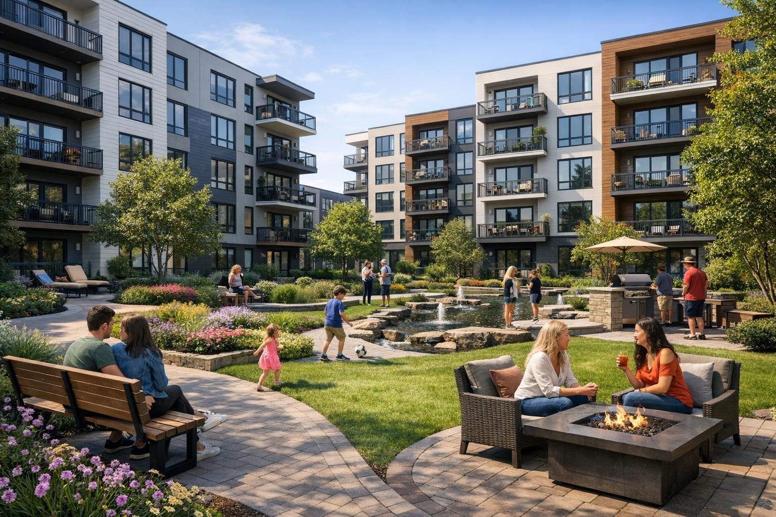 Modern housing ready to move in    Manufactured apartments combine modern architecture, well thought-out planning and high construction quality to provide a res