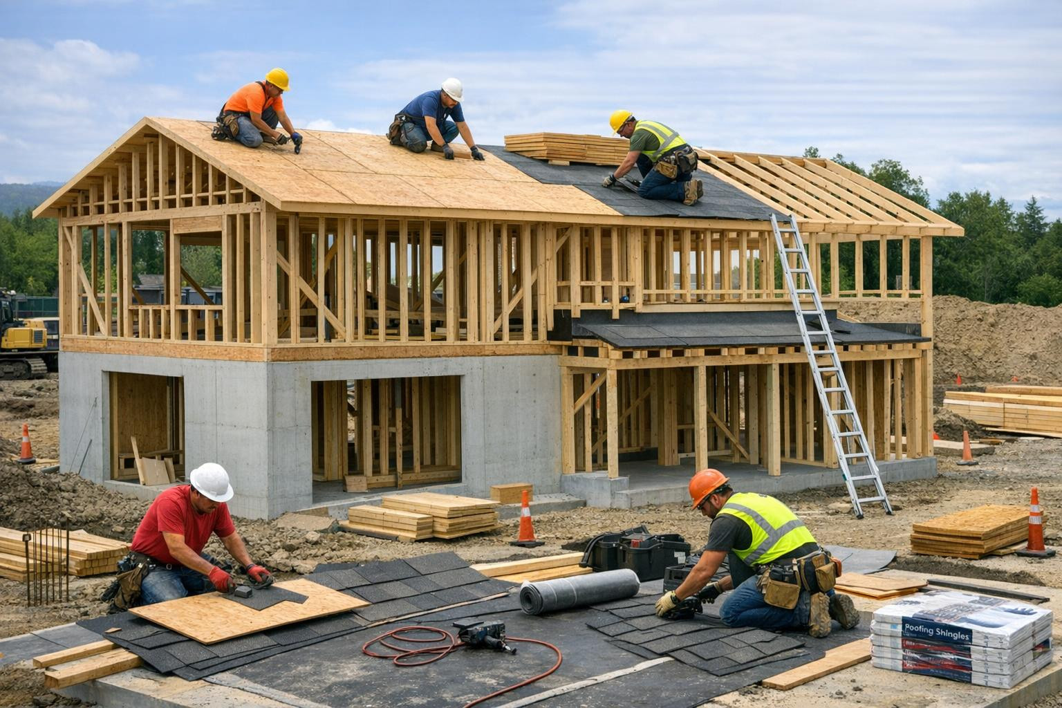 A complete new construction solution combining technical accuracy and practical experience provides a tangible value for each investment. From the construction 