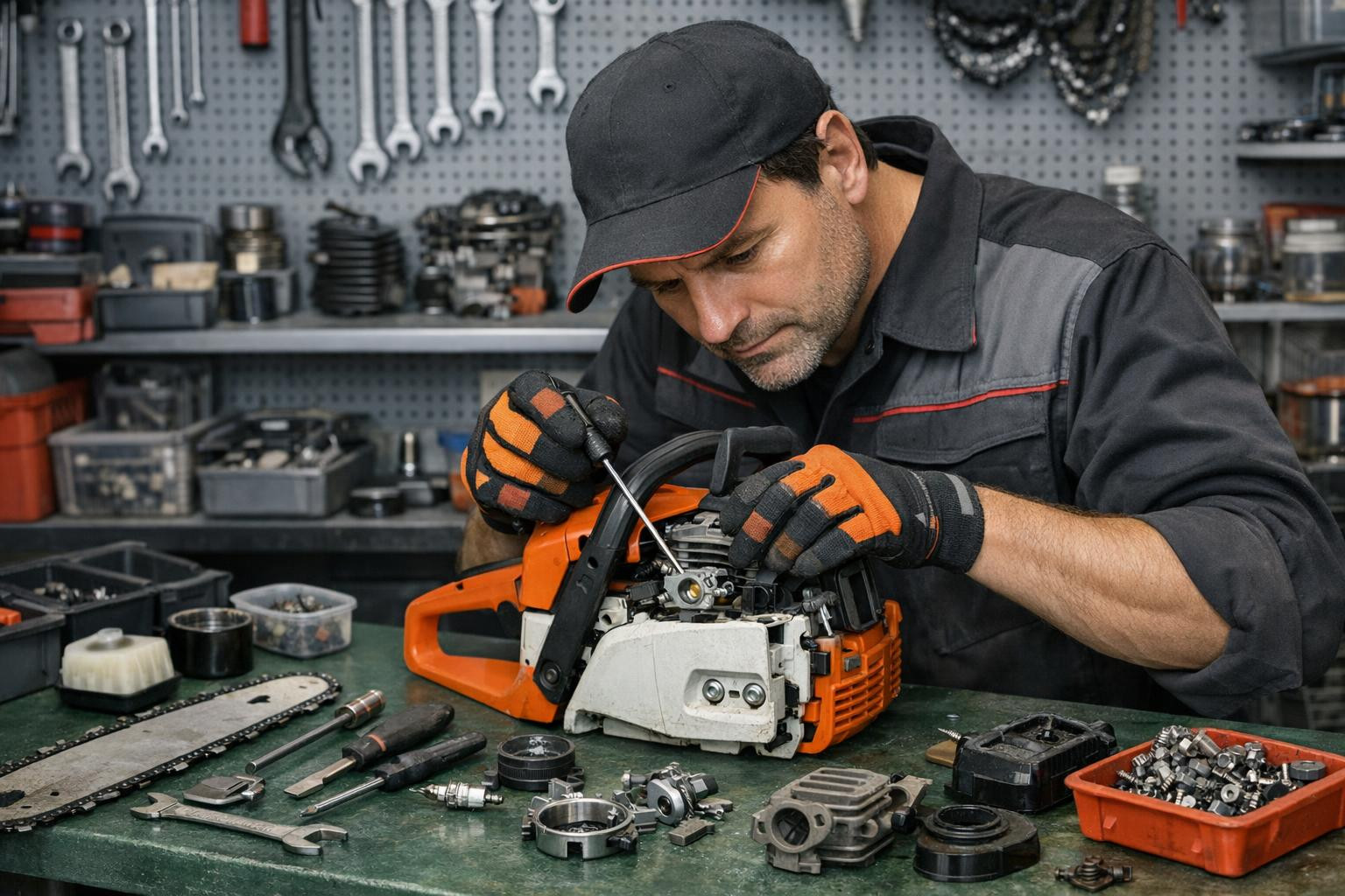 External installation, maintenance and repair that keeps the equipment ...