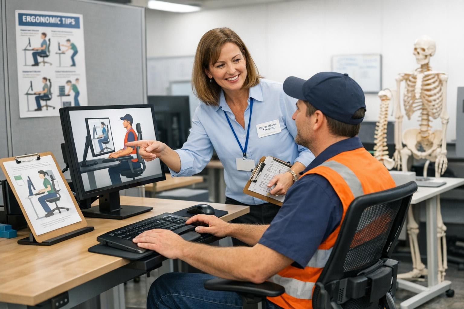 Employment rehabilitation  helps to restore the required functionality in the workplace, reduce the impact of risks affecting the performance and plan a gradual