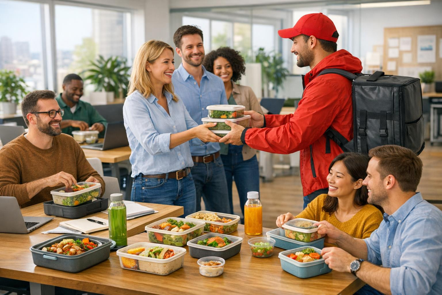 Tasty and comfortable office meals that keep employees energetic ...