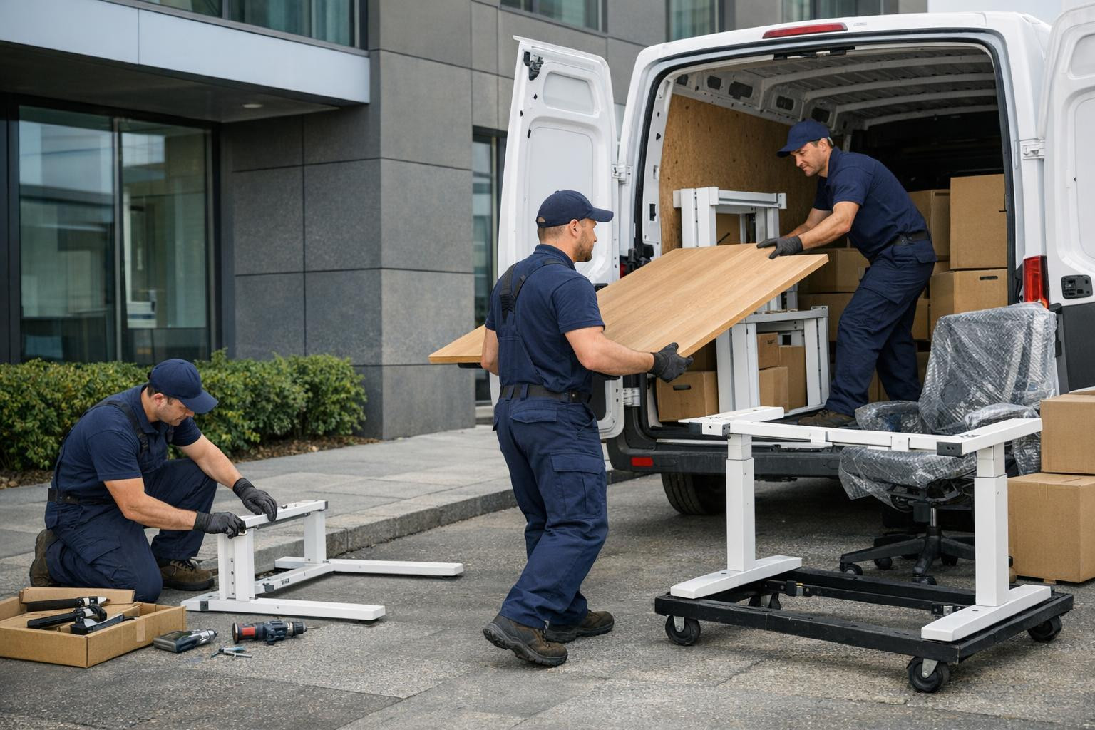 Changing office without workstations    Changing office  allows you to move quickly and professionally, maintaining workflow and minimising interruptions. In th