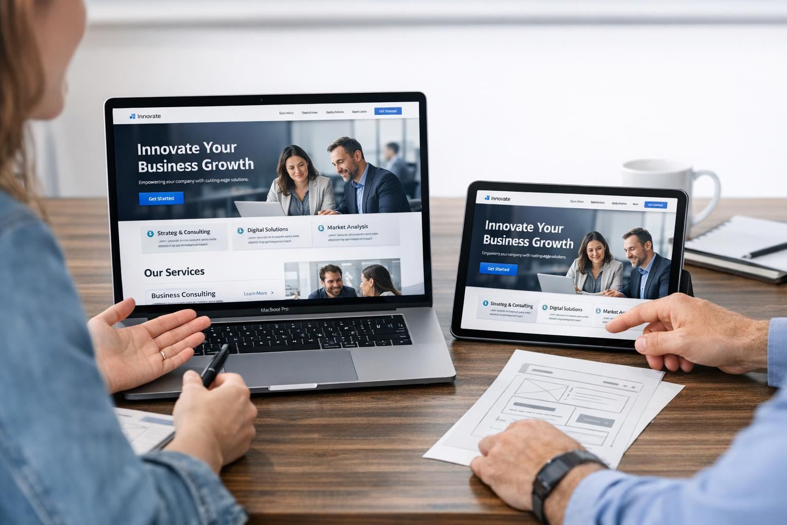 Functional and modern websites that produce measurable growth     Website  is no longer just a digital card - it is a sales channel, brand experience and the fo