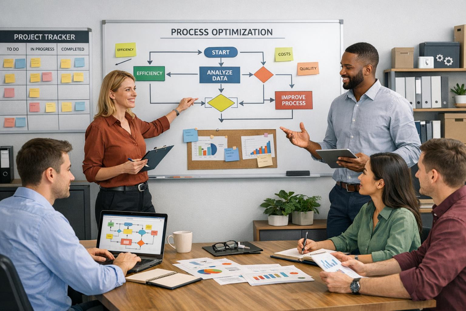 Make processes competitive advantage     Business processes optimisation  and   operations improvement  yield clear and measurable results: lower costs, shorter