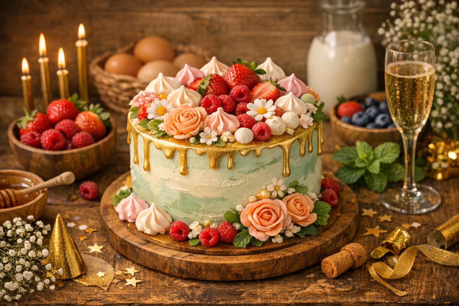 Purchased cakes  are crafted in the kitchen of Tartu, where every birthday and special moment gets its own taste and design. Handmade sweets combine fresh local