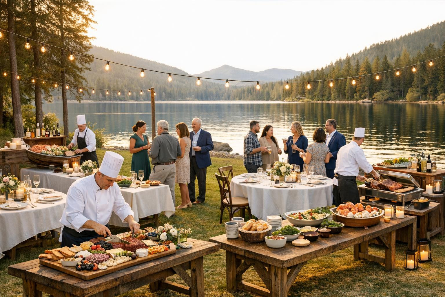 Organisation of events that give visitors the impression Organisation ...