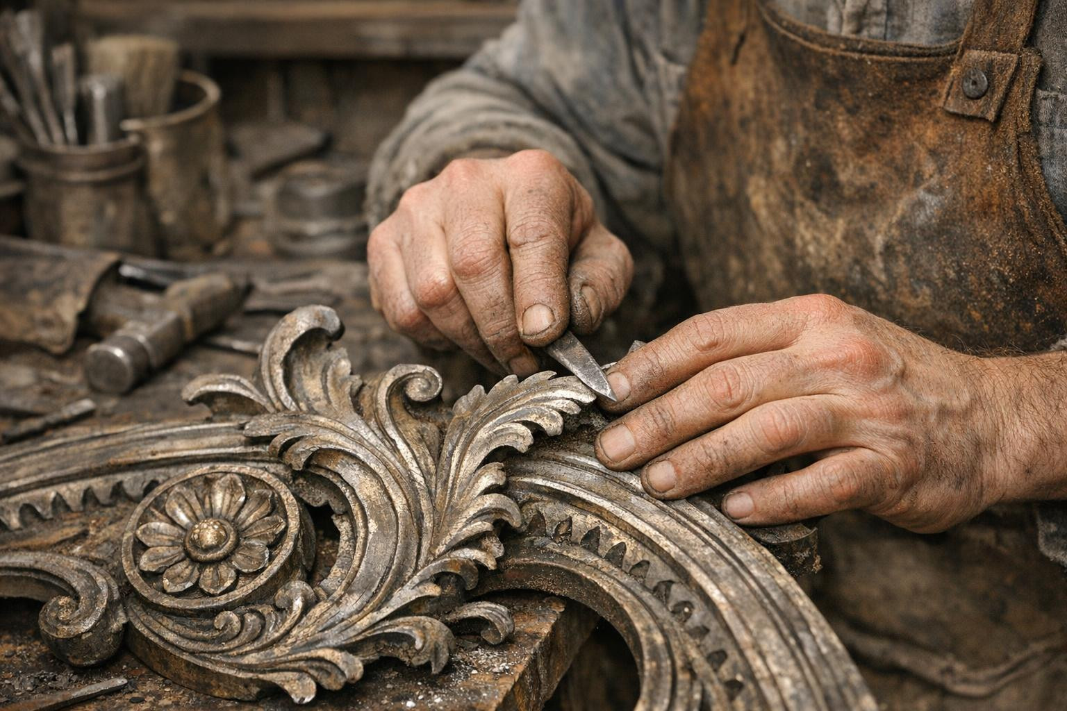 Authentic restoration for heritage conservation and renovation     Original restoration  restores stained elements precisely according to historical drawings or