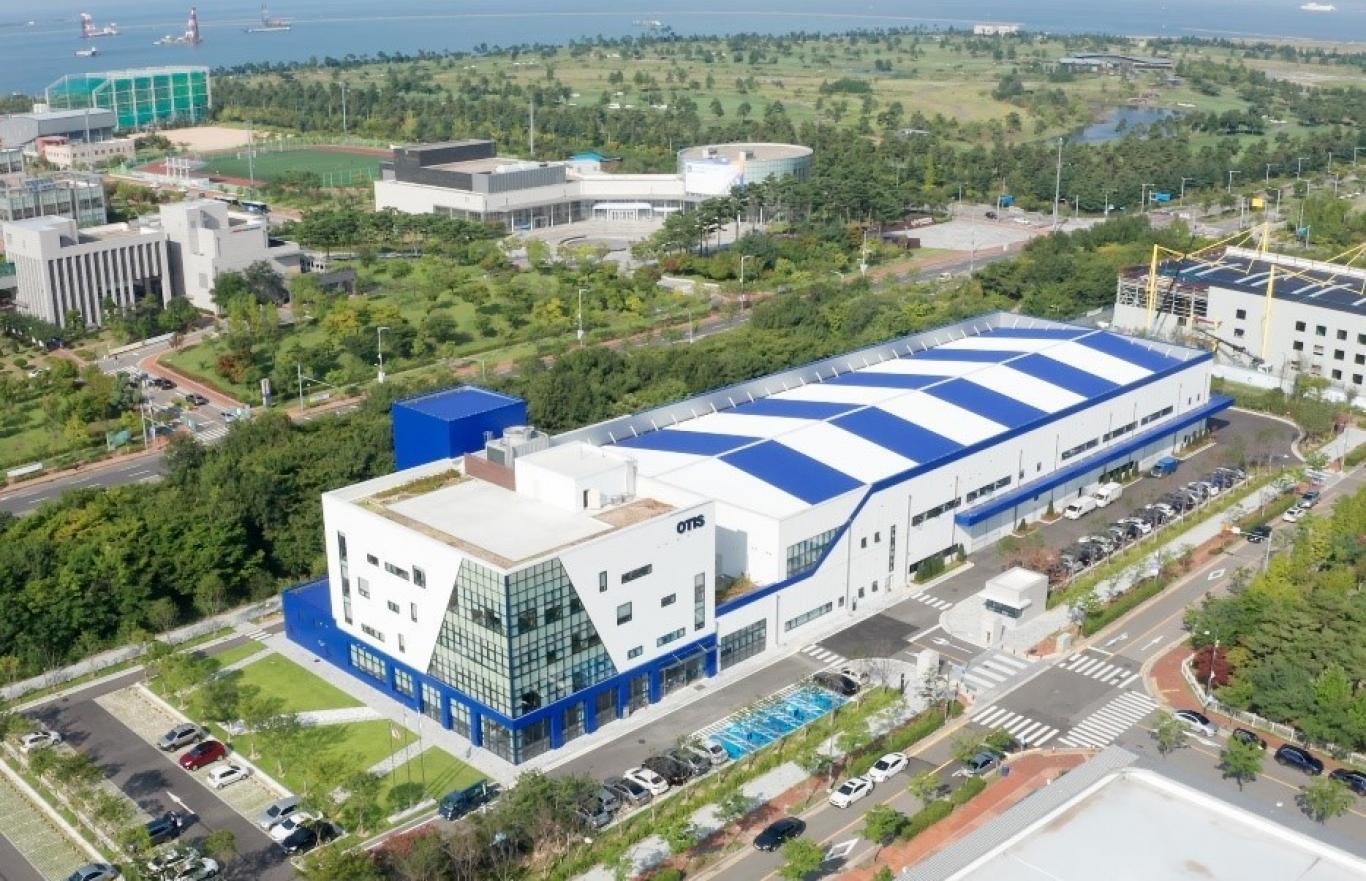 Otis’ manufacturing facility in Korea, recently achieved ISO14001 ...