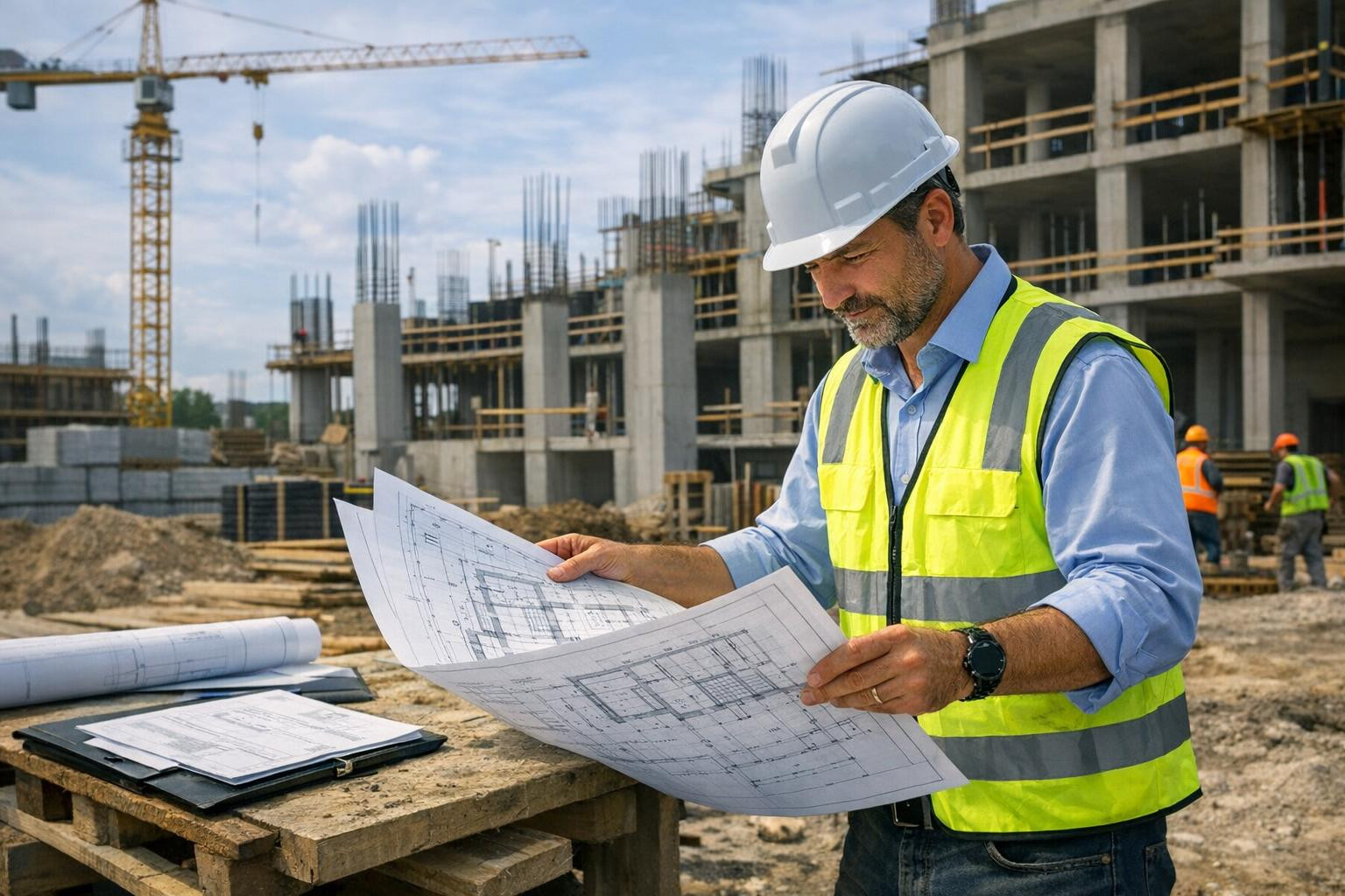 Controlled construction and renovation works from design to transfer ...