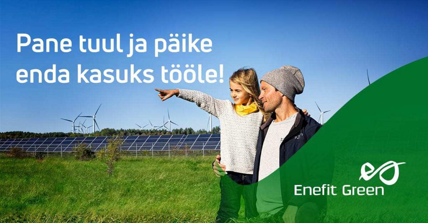 Enefit Green  on atraktiivne võimalus investeerida Läänemere piirkonna taastuvenergiasse