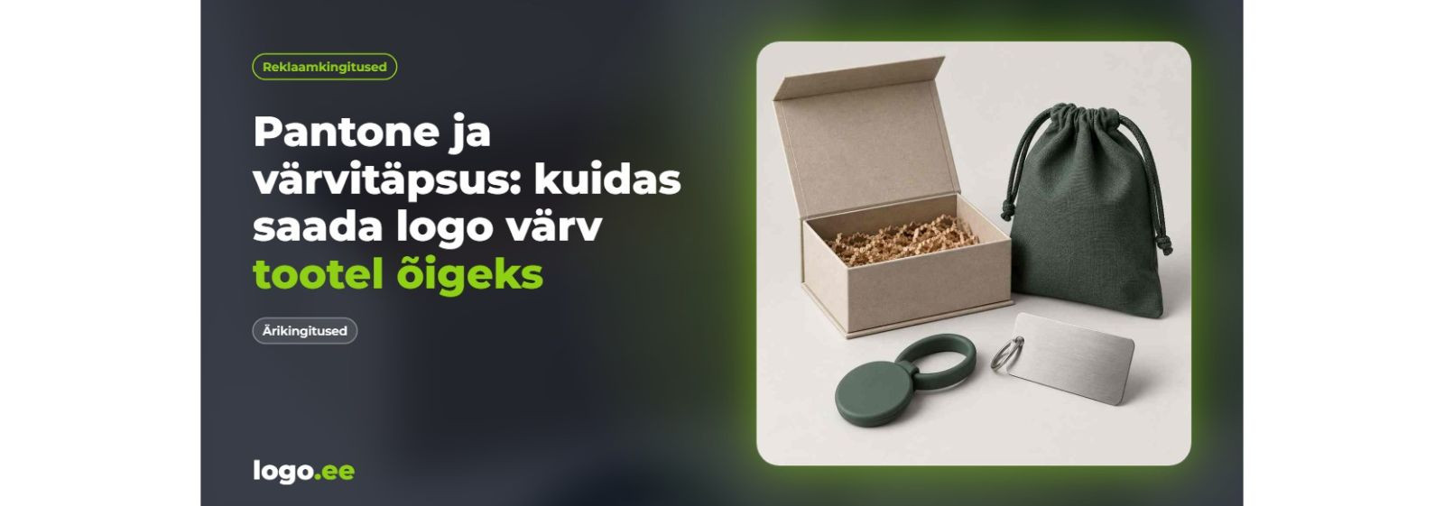 Pantone ja värvitäpsus – kuidas saada ettevõtte logo värv reklaamtootel, rõival ja firmakingitusel õigeks?     Pantone-värvisüsteem aitab ettevõtetel määrata lo