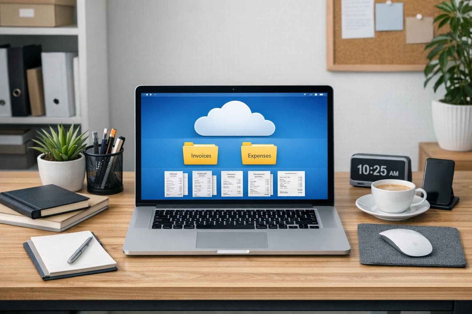 Paper-free document management, which makes accounting quick and ...