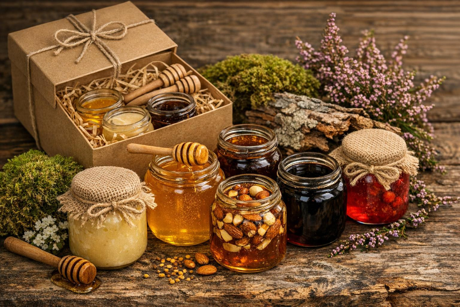 Pärnumaa honey  brings clean flavours and carefully selected origins to the table: mildly harvested forest flowers, soft  creamy honey  and beautifully assemble