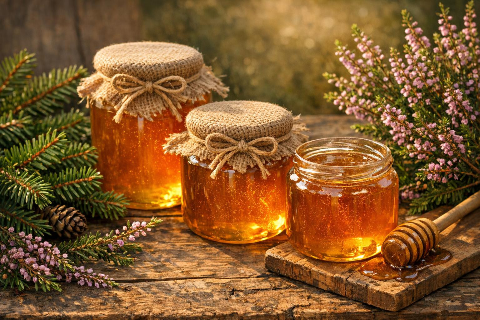 The organic honey harvested from the forests and bogs of Pärnu ...