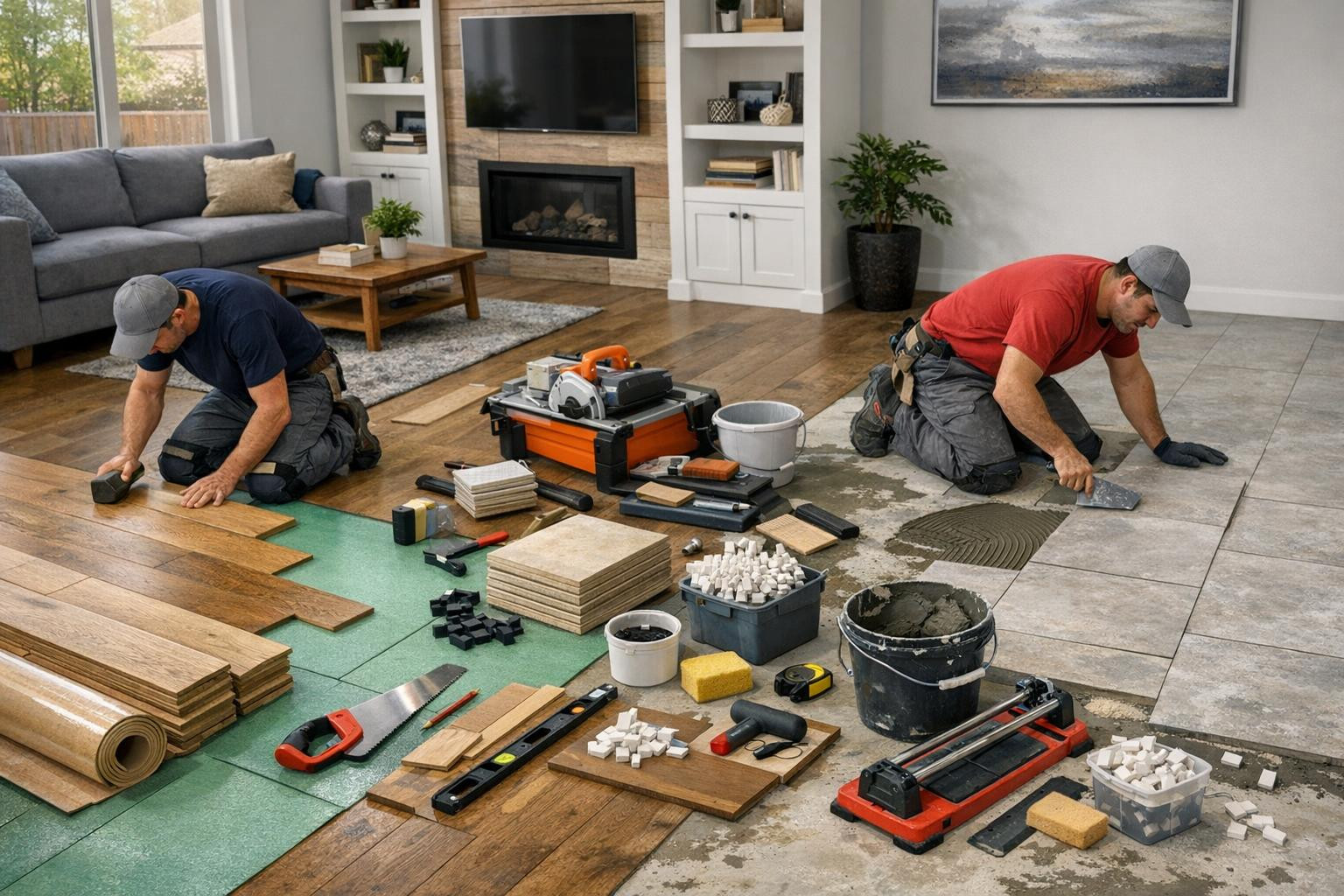 Professional floor work: which, for whom and why    < Parket installation ,  laminate installation  and  floor tiles installation  ensure a representative, c