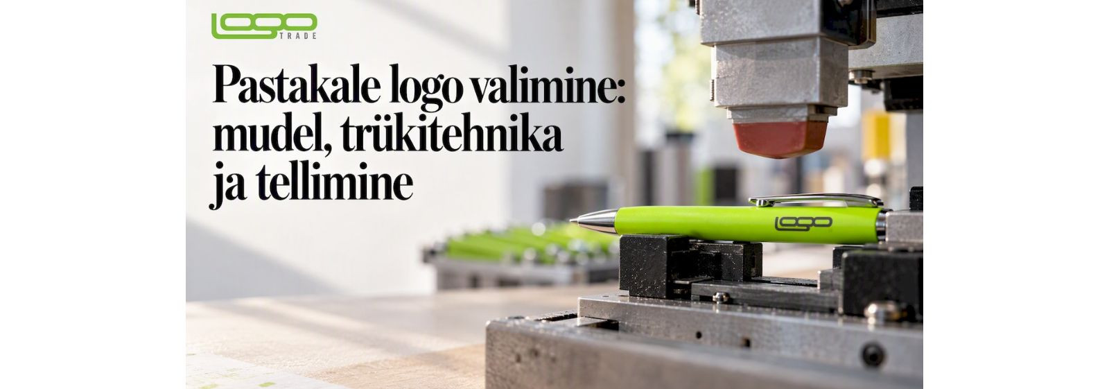 Pastakate logotrükk – kuidas valida ettevõtte logoga pastapliiatsid, trükitehnoloogia, mudelid ja tellimiskogused?     Pastakate logotrükk on üks praktilisemaid