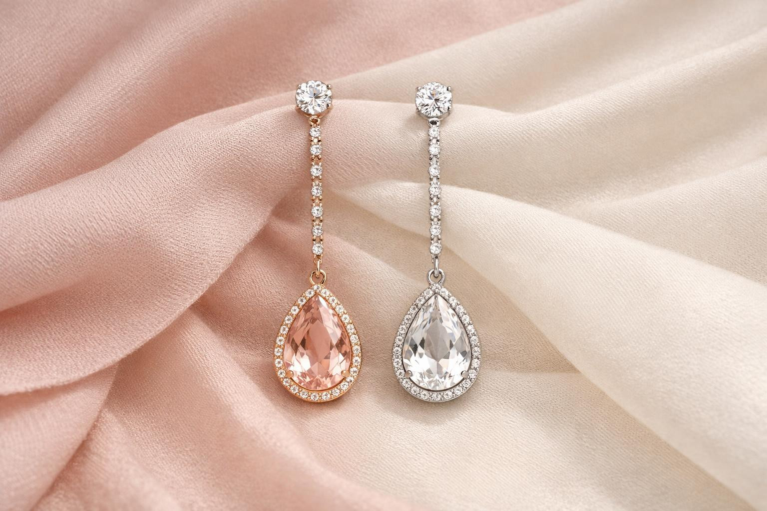 Harp earrings bring a delicate shine that fits both daily and evening outfits. The thin, feminine models emphasize elegant stylisation without excessive or inco
