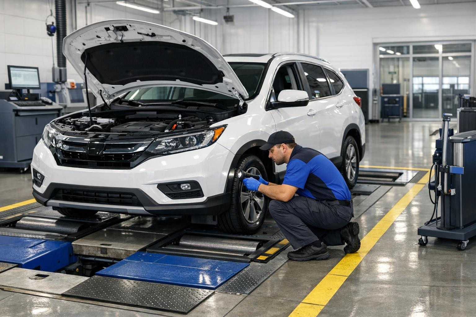 Regular technical inspection  ensures that the vehicle meets all applicable requirements and that the journey is safe for all parties. A fast and reliable proce