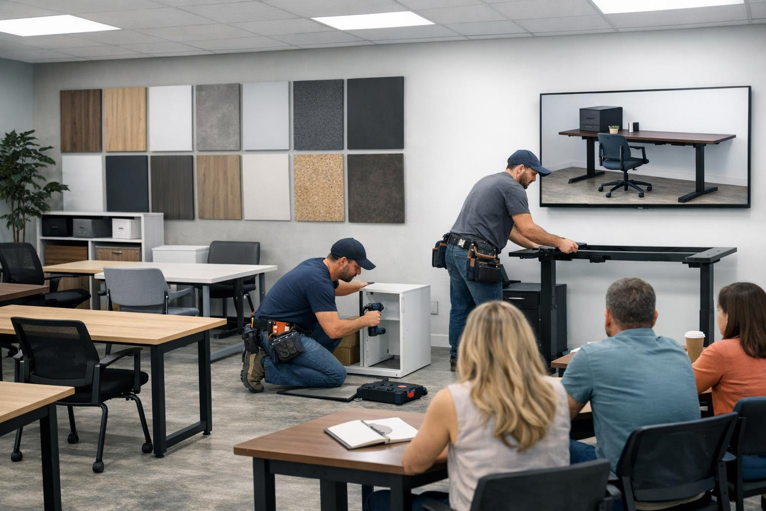 Resistant writing solutions and ergonomic furniture are designed ...