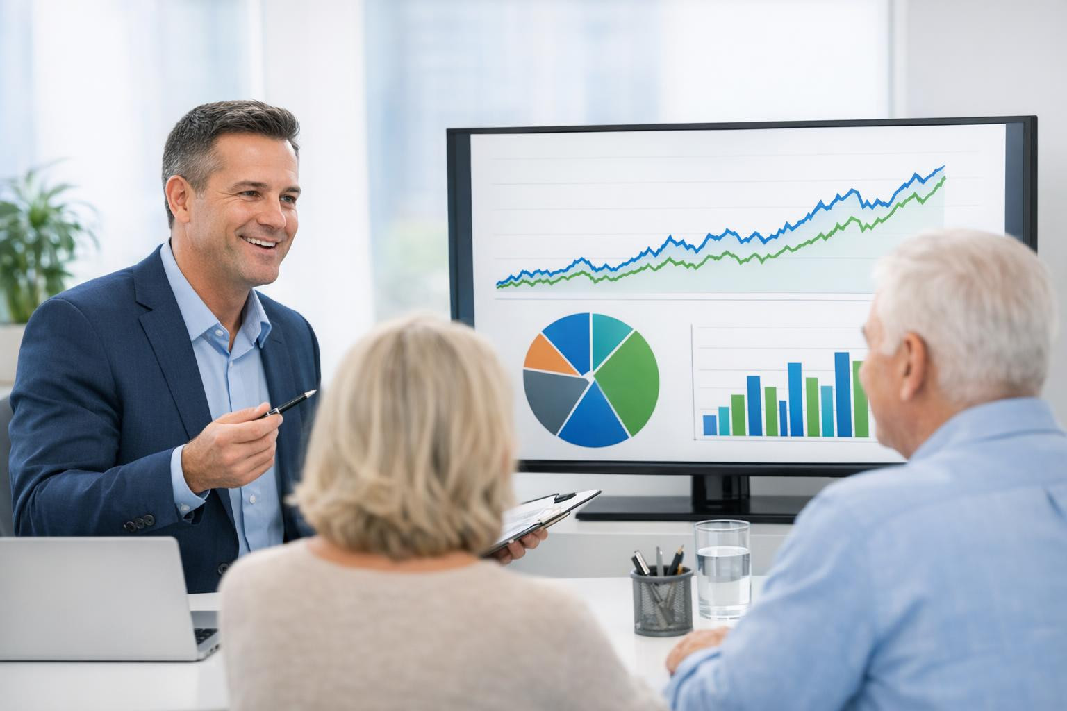 To aim at long-term asset growth through strategic investment ...