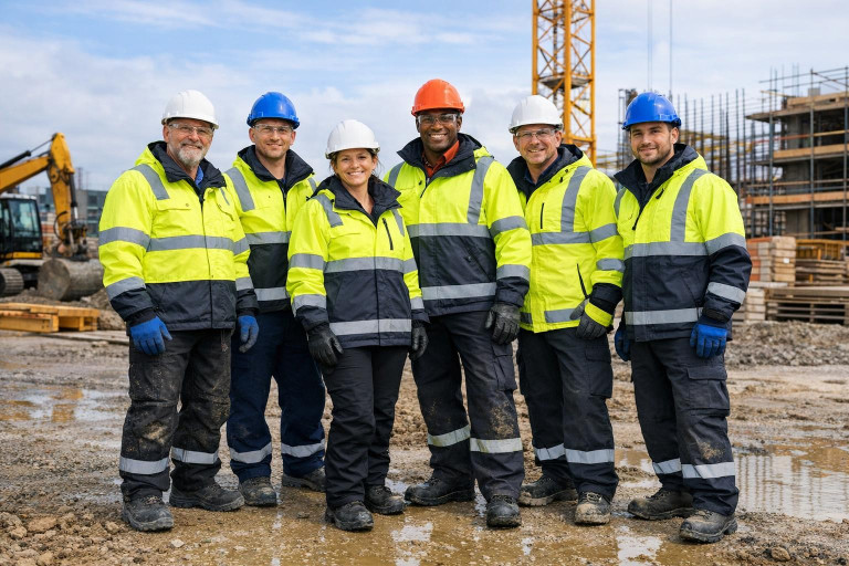 Personal protective equipment for safety at work - Reduce risks, improve comfort and visibility