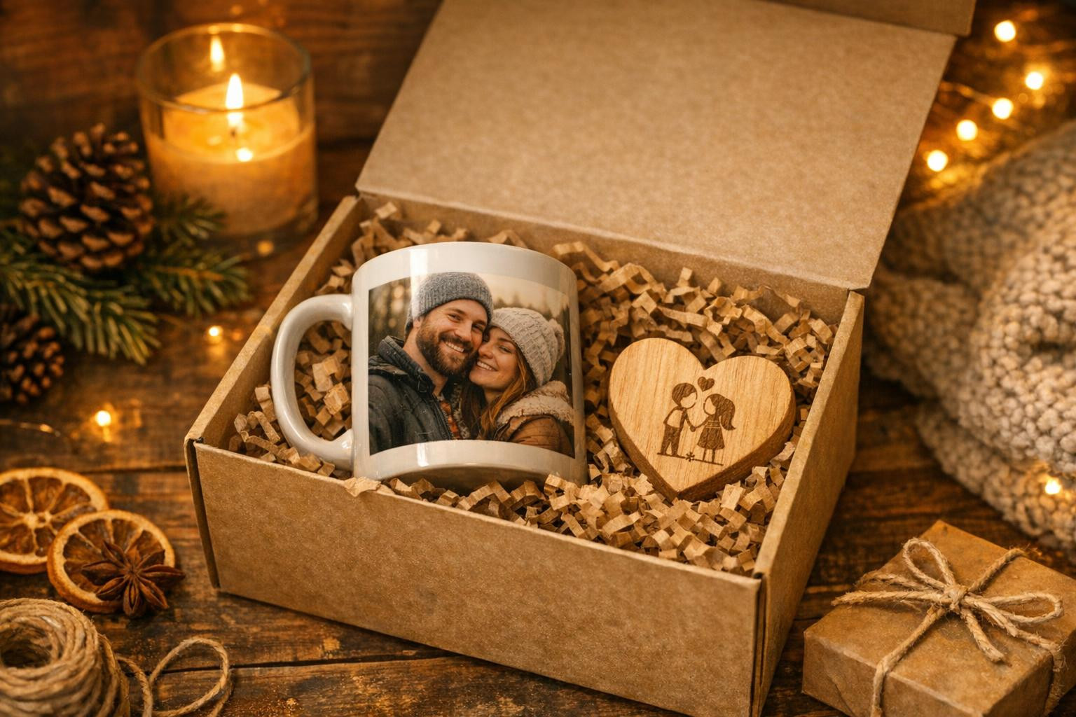 Create a memorable gift that tells your story   A personalized gift gives meaning to a traditional object: it can be added with a name, date, specially selected
