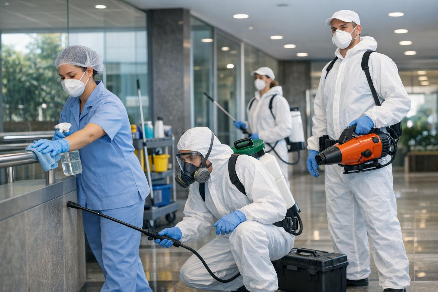 Integrated solution  combining a comprehensive  pest control risk assessment  , a targeted  desinsect   and a regular  pest control service maintenance and foll