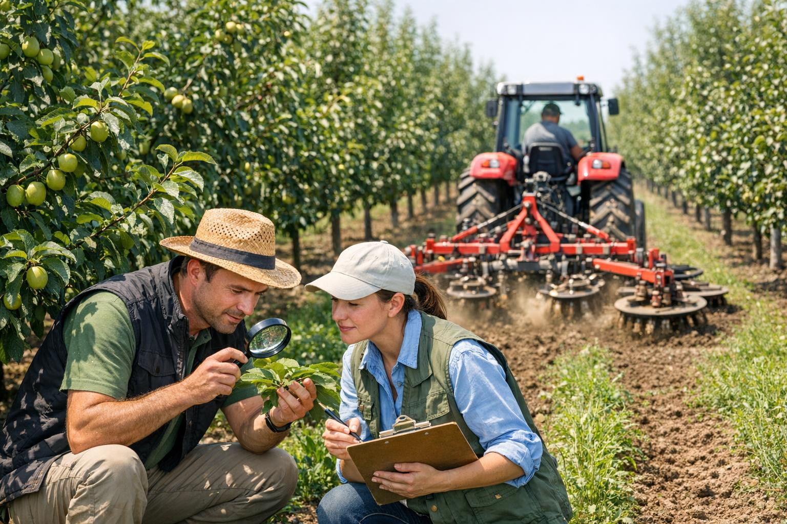 Effective pest protection and care keeps the crops healthy, reduces ...