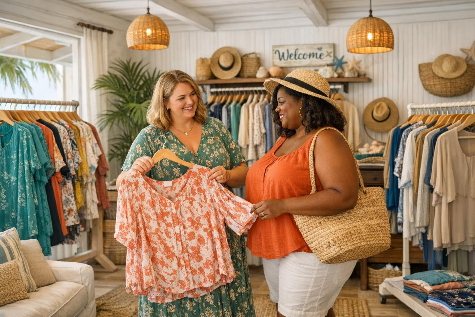 Plussmoe shop  connects the heat from the local butycle to the convenient e-shop speed, offering a wide range of women's clothes and shoes from 36 to 64. Focus 