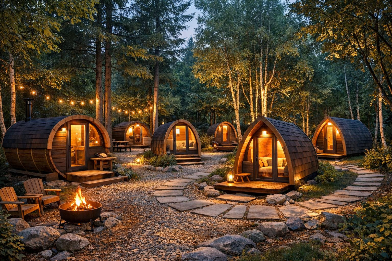 Podimajad  and  saunapodid  are ready for mobile recreation rooms that bring luxury and functionality directly to the location: camping, spa centre, tourist far