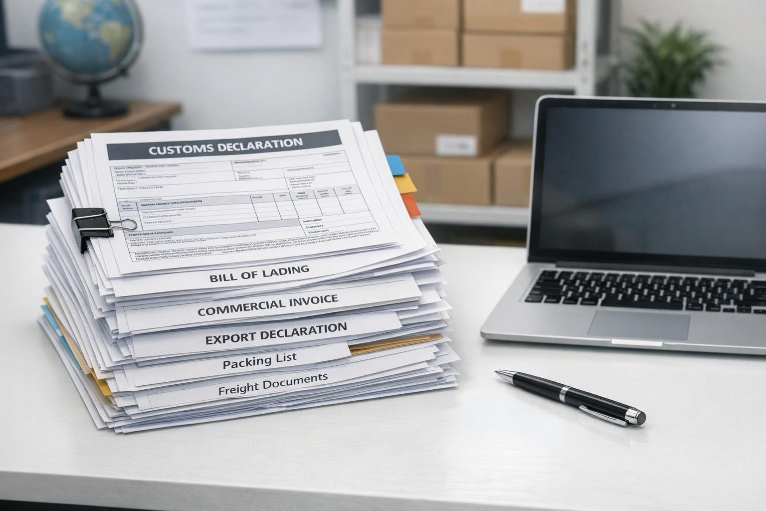 Transport documentation ensures that the goods move without restriction ...