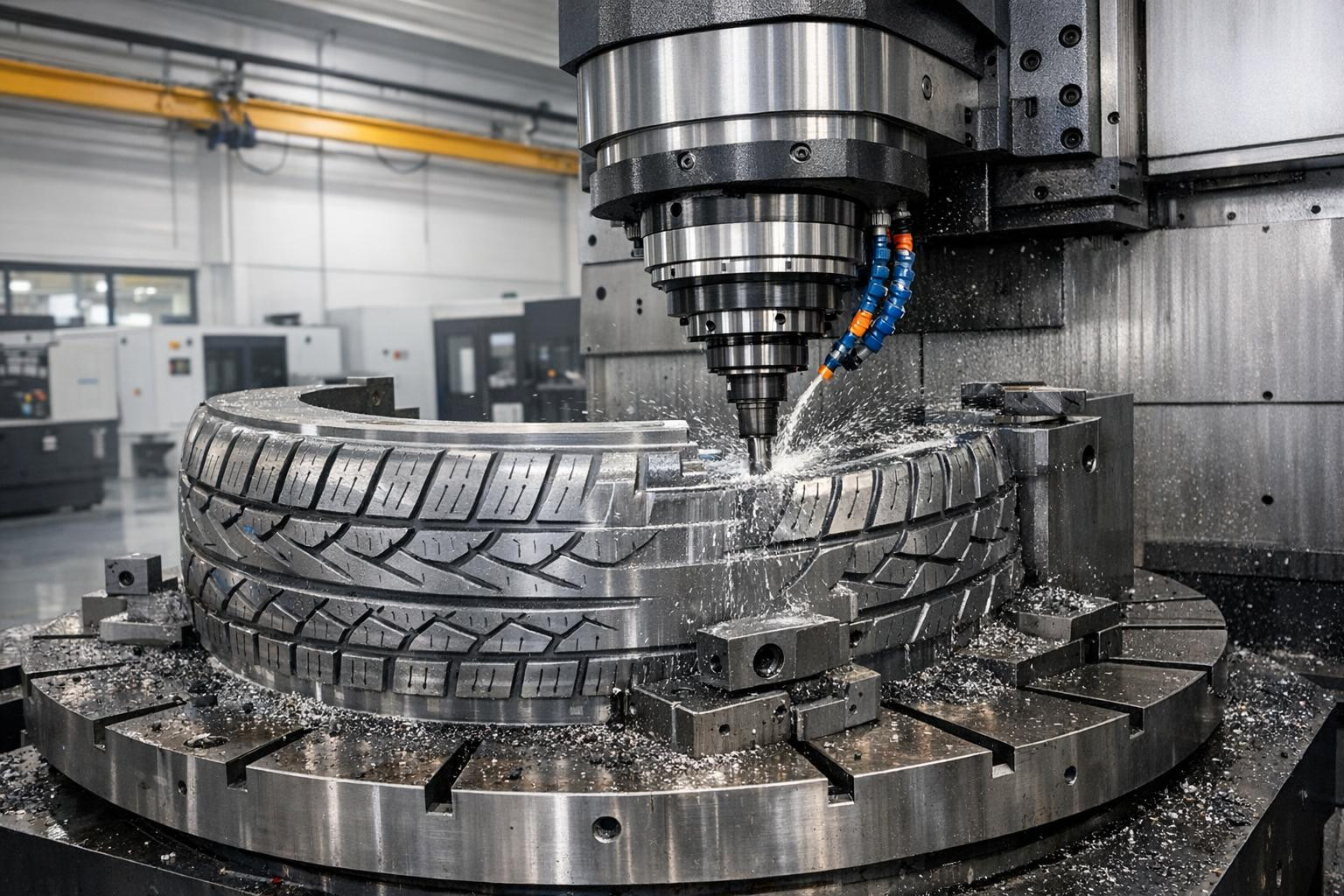 High precision and reliability in the production of tyre templates ...