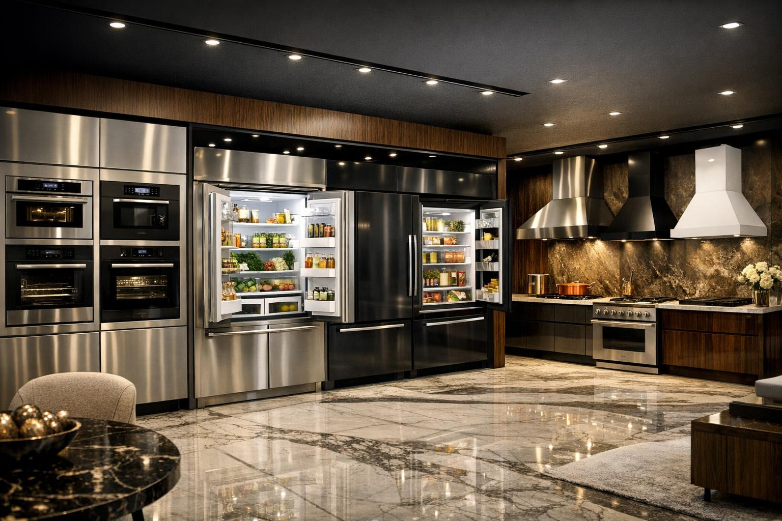 The premium-class kitchen appliances  , carefully selected, give each kitchen a perfect combination of style, reliability and comfort. Whether it is a minimalis