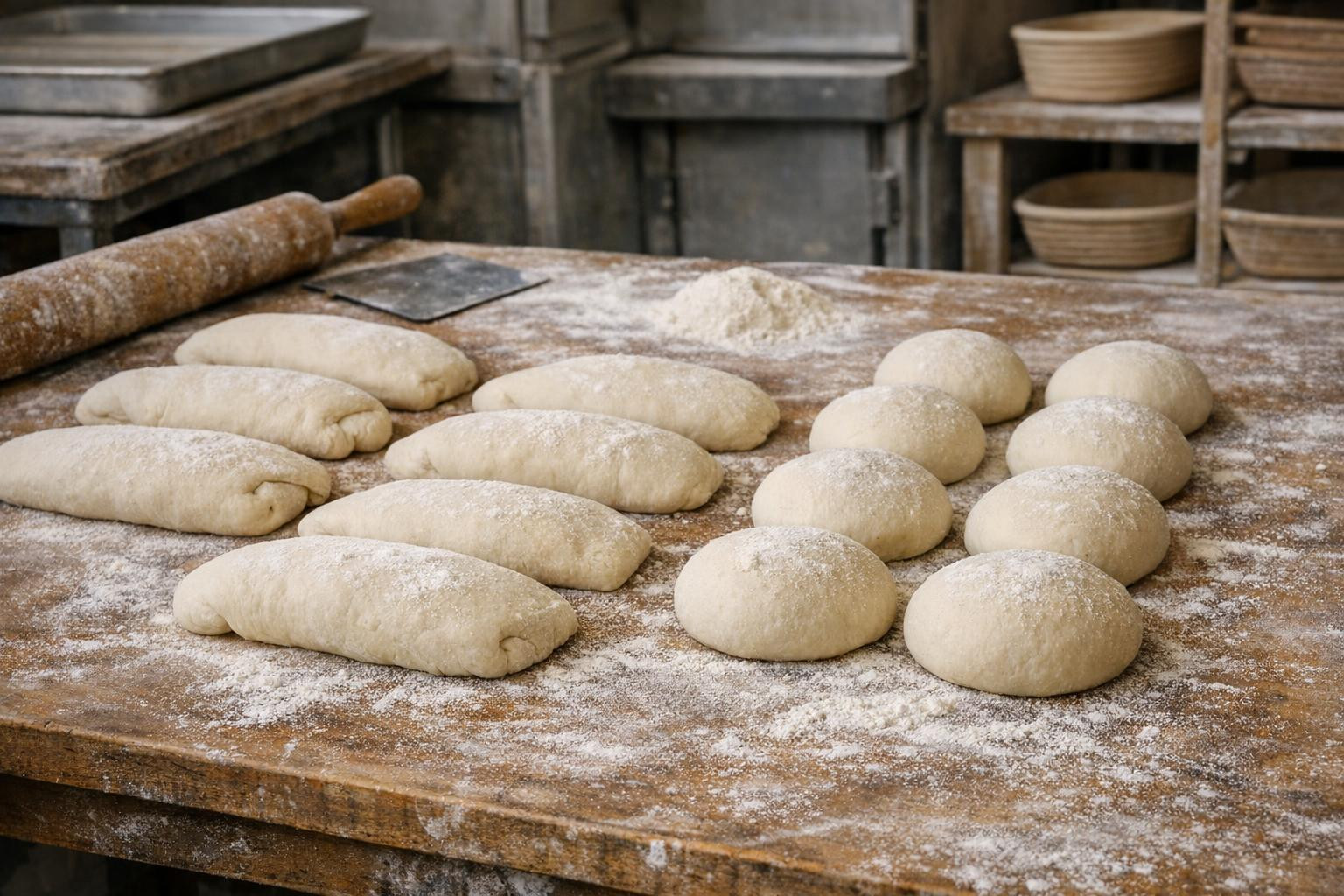 Preparatory surfaces  provide a reliable, time- and work-efficient solution for restaurants, confectioners and manufacturers. Frozen dough retains a rich taste 