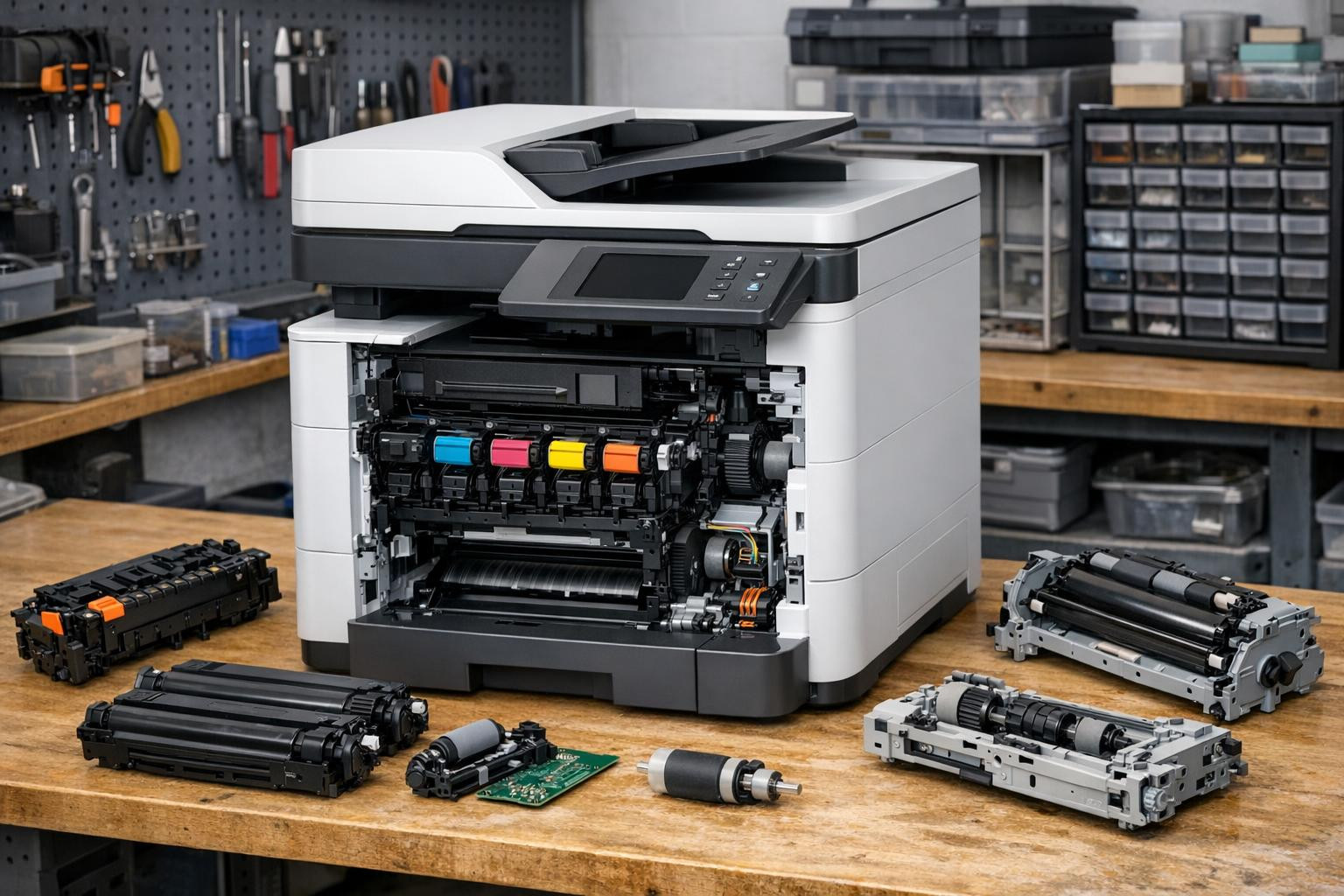 New printers and high-quality spare parts  ensure the reliability of printing products, reduce stoppages and extend the lifetime of equipment. A wide range of p
