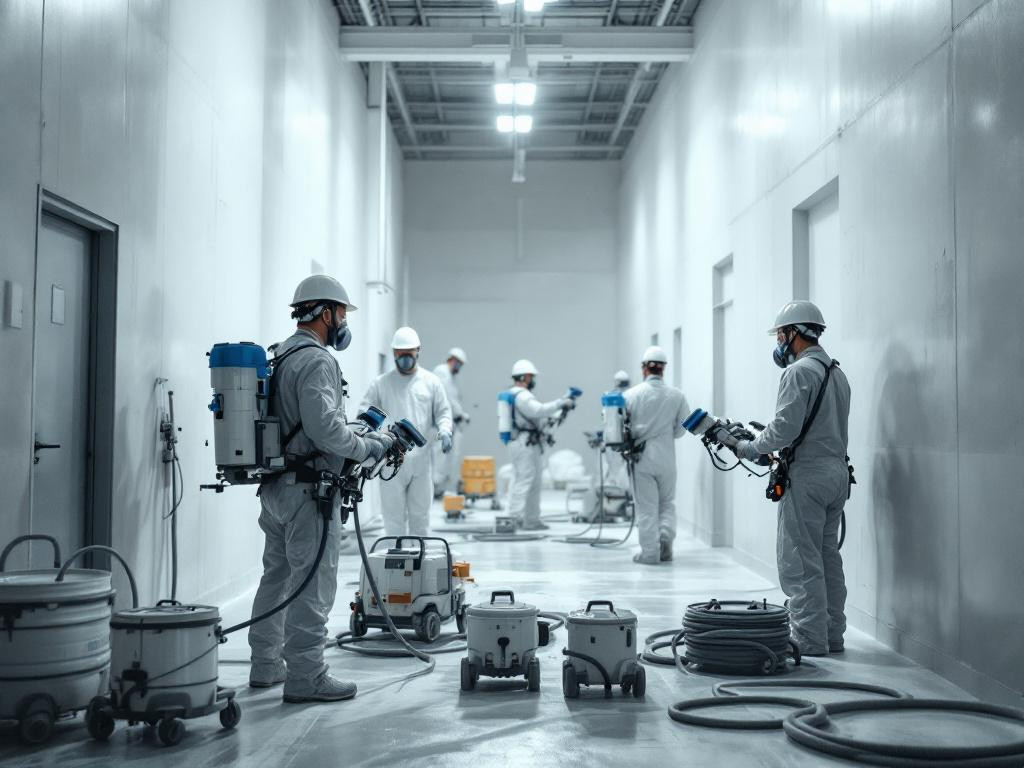 Fast, reliable and uniform finishing in any volume   Industrial spray solutions provide  fast application i, which reduces working time and keeps to work deadli