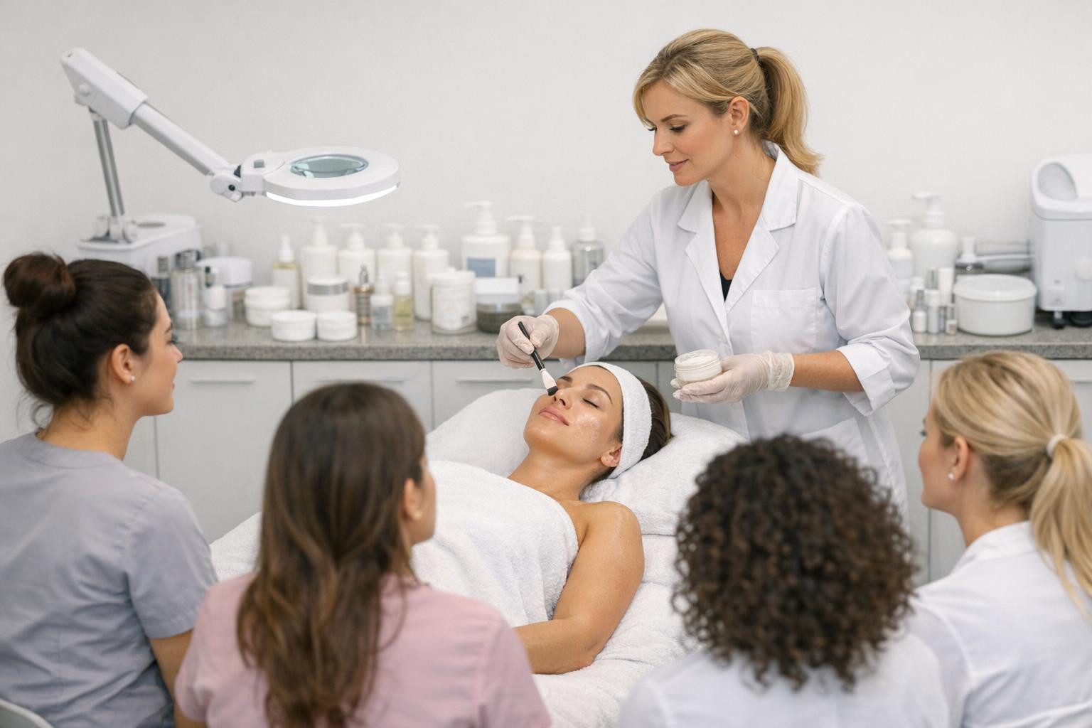 Professional training combining practical product learning and clear work protocols provides an opportunity to improve the quality of salon services and increas