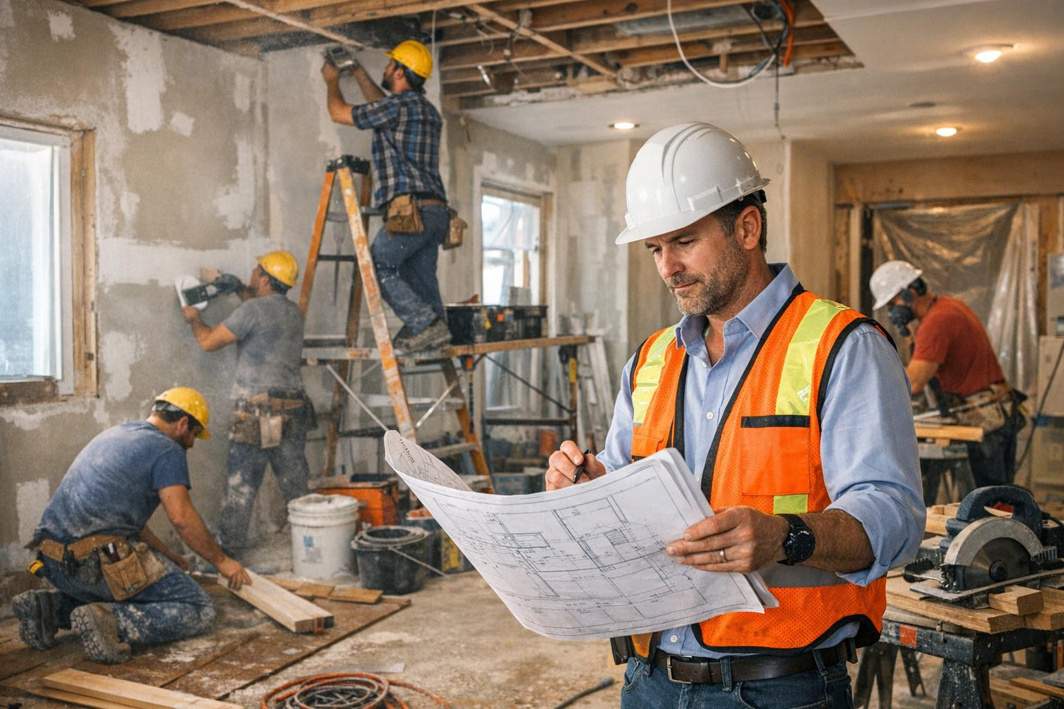 Project management and renovation combines experience, precision ...