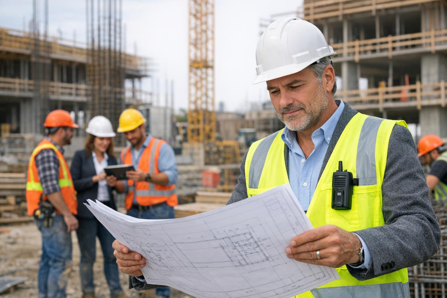 Project management and supervision  ensure the smooth running of the construction project from the beginning to the transfer, reduce risks and ensure contract q