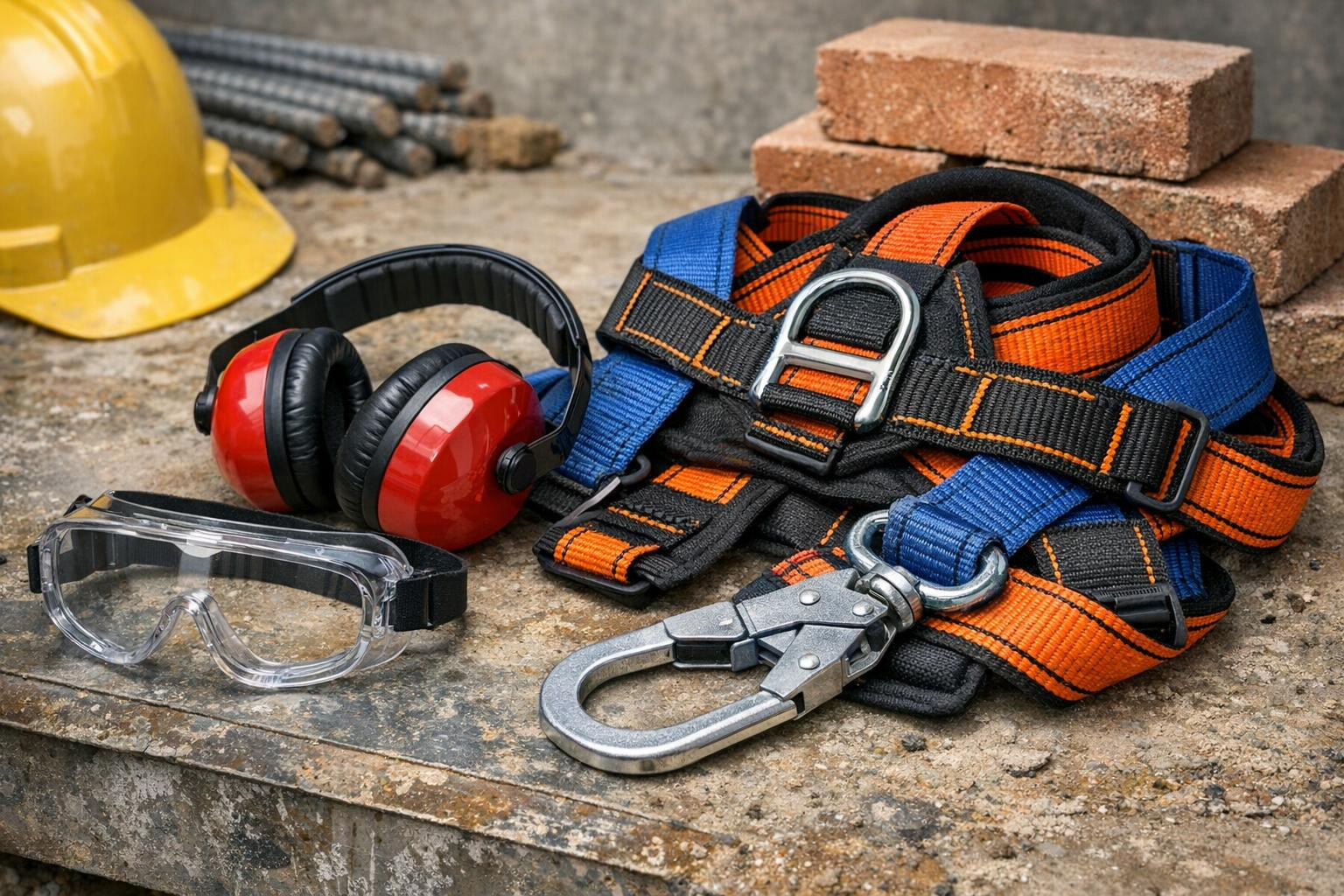 High standard protection at work     Protection glasses  and   ear protection  are primary level protection solutions that prevent persistent injuries and impro