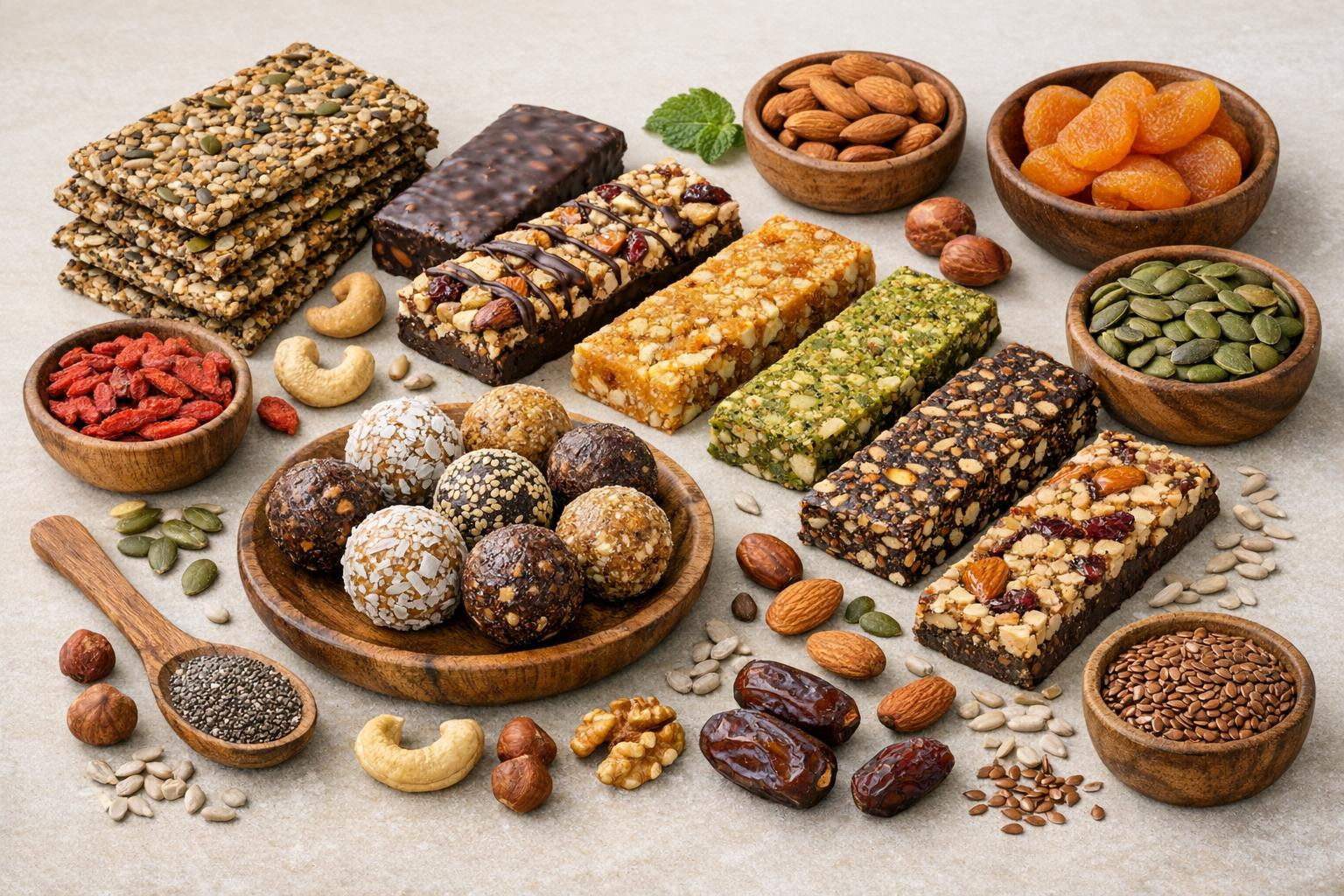 Insect-based snacks bring together the best in taste, nutritional value and sustainability: protein-rich cricket flour is connected to high-quality superfoods i