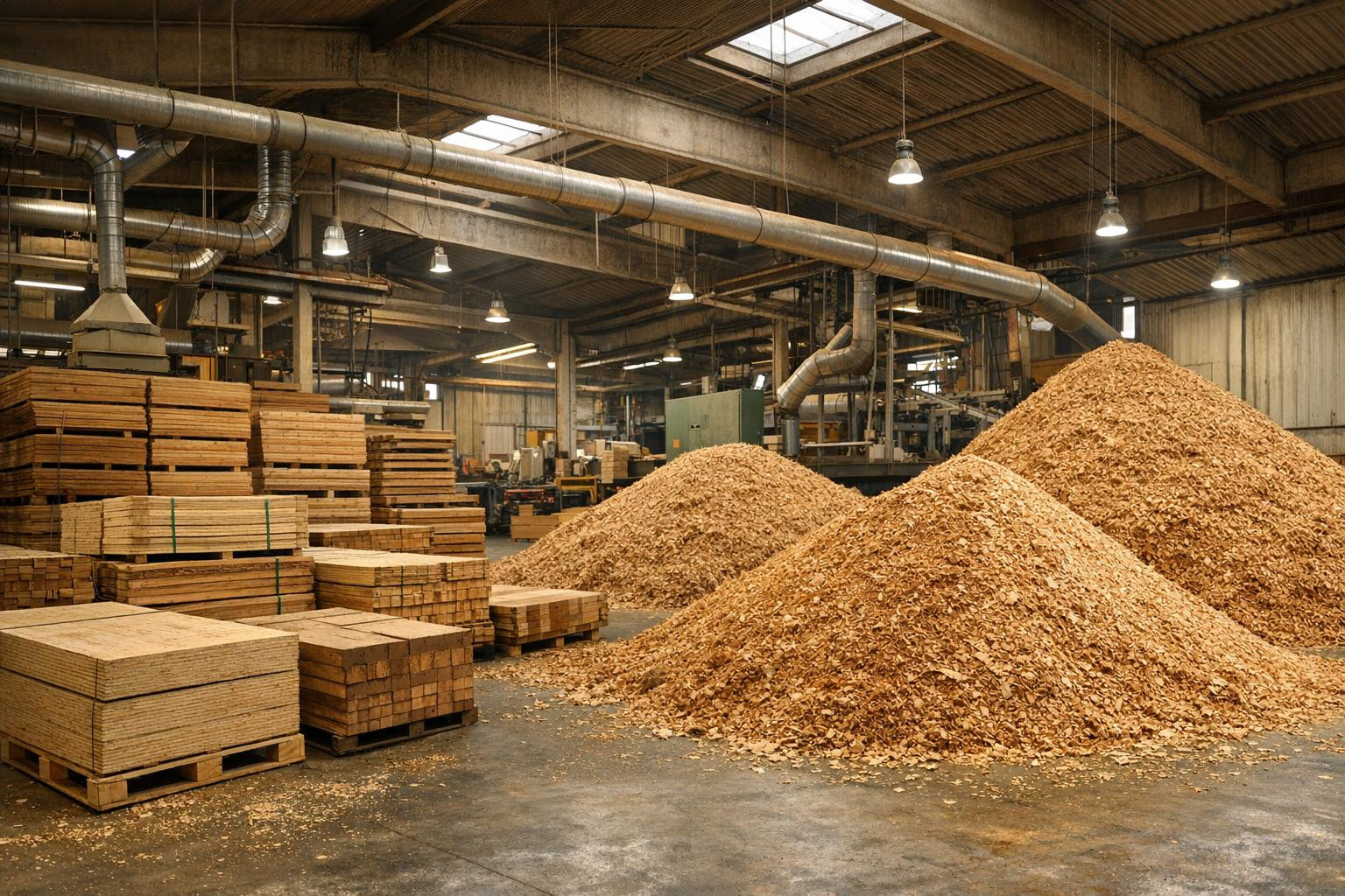 Puidust lahendused, mis toetavad tootmist ja energiatootmist 
  Puittoodete tootmine  ja  puidu töötlemine  pakuvad kaasaegset, kohandatavat lahendust tööstusli