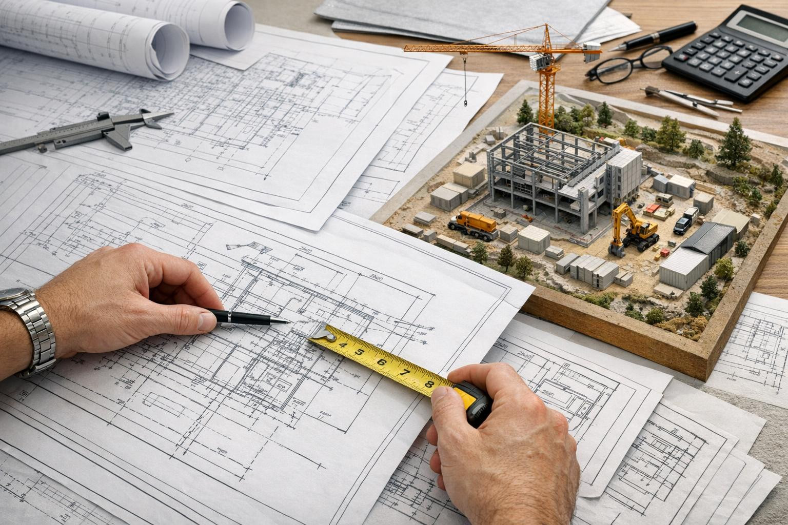 Documentation that opens the way to the beginning of construction: detailed planning and permit documents are prepared according to current regulations and unde